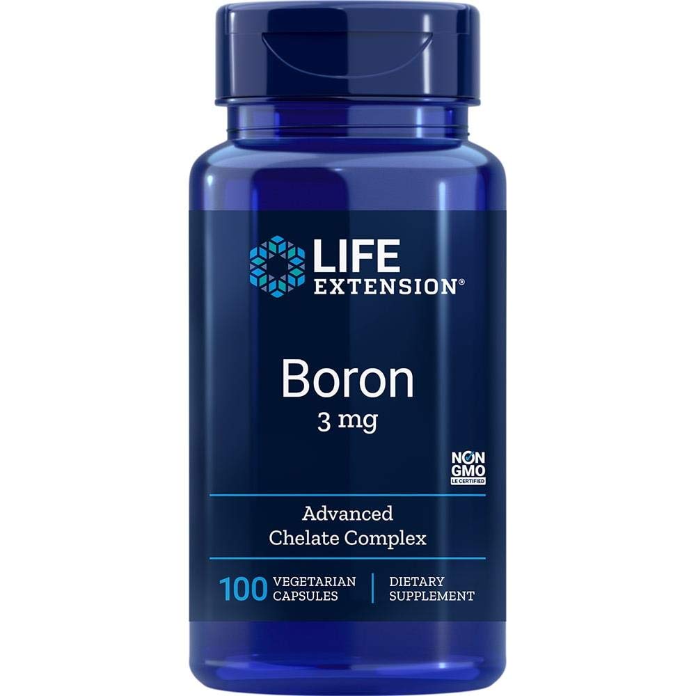 Επέκταση ζωής DHEA 25mg και Boron 3mg - Συμπληρώματα για την ισορροπία ορμονών, την υγεία των οστών, το ανοσοποιητικό και νευρικό σύστημα Υποστήριξη