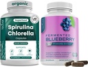 Κάψουλες Teaveli Spirulina Chlorella και Blueberry