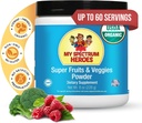 My Spectrum Heroes Super Fruits and Veggies Toz - Tüm Gıda Supplement - 16 Superfoods - Güçlü Antioksi - Immune Health Aid - Boosts Digestive Health - Non-GMO - Gluten-Free (228 Grams)