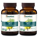 Himalaya Organic Amla/Amalaki για την ενεργό ανοσοποιητική υποστήριξη και την κυτταρική άμυνα, 600 mg, 60 Caplets, 2 μήνες προσφοράς, 2 συσκευασία