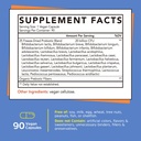 Gutcha Probiyotiks, Erkekler ve Kadınlar için 20 Milyar, Gut Health için 25 Strains + Prebiyotik Fiber, Immune Support, Digestive Support, Freeze-Dried, Gecikmiş-Release, Raf-Stable, 90 Vegan Caps