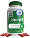 Sağlık Thru Beslenme Ubiquinol 300 mg 60 Softgels As Kaneka QH Azaltıd CoQ-10 | Stabilized - 3rd Party Tested | Geliştirilmiş Bioavailability | Cardiovascular & Mitonochdria Function Support | Non-GMO