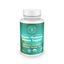 Organic Mushroom Immune Support Capsules, 9 Mushroom Blend για την Ανοσολογική Υγεία & Ευεξία με Reishi, Lion's Mane, Cordyceps & More - 100% Καθαρό, Μη ΓΤΟ, Vegan