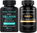 Vitals Vitaminleri Multi Collagen Capsules + NAD+ Tamam Tamam Tamam Tamam