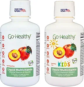 Çocuklar için sağlıklı Multivitamin, Toddler (1 Şişe) ve Kadınlar, Erkekler ve Gençler için Multivitamin (1 Şişe) Vegan, Schen