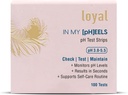 Loyal in My [PH] EELS Feminine pH Test Strips 35.5 | Monitors pH Seviyeleri | İkincilerde Sonuçlar | Destekler Self-Care Routine (100 Testler)
