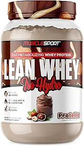 Kassport Lean Whey RevolutionTM Protein Toz - Whey proteini - Low Calorie, Low Carb, Low Fat, İnanılmaz Flavors - Scoop için 25g Protein - 2lb Protella