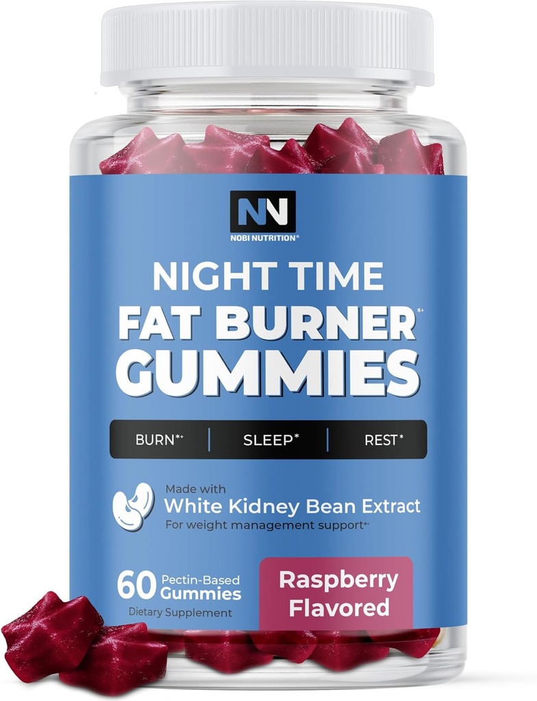 Night Time Fat Burner Gummies, Υποστήριξη ύπνου και απώλεια βάρους συμπλήρωμα 