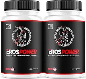 (2 Συσκευασία) Κάψουλες Erospower, Premium Advanced Fomula, 120 Κάψουλες για 2 Μήνες