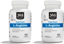 Tüm Gıdalar Pazarı, L Arginine 500Mg 100 Veggie Caps (Pack of 2)