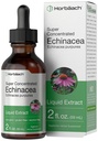 Horbaach Echinacea Drops Herb Tincture | 2 fl oz | Super Tempd Root Extract | Alkol Free Liquid | Vegetarian, Non-GMO & Gluten Free Supplement