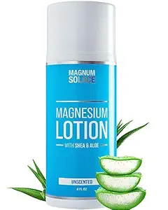 Magnezyum Lotion with Aloe & Shea – Act to Legs – Alternative to Topical Cream Magnezyum