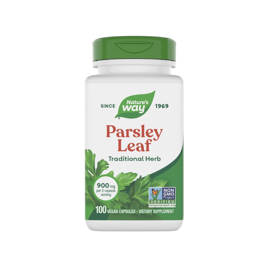 Ο Δρόμος της Φύσης Premium Herbal Passley Leaf παρέχει Chlorophyl, 100 Vegan κάψουλες