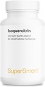 Supersmart - Alpha Glycosyl IsoQuercitrin 200 mg per Day - Bioaktif Quercetin EMIQ - Flavonoid Supplement | Non-GMO & Gluten Free - 60 Vegetarian Capsules