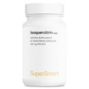 Supersmart - Alpha Glycosyl IsoQuercitrin 200 mg per Day - Bioaktif Quercetin EMIQ - Flavonoid Supplement | Non-GMO & Gluten Free - 60 Vegetarian Capsules
