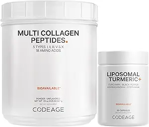 Ortak & Immune Support Duo: Collagen Peptides Toz ve Turmeric