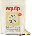 Equip Gıdaları Prime Protein Toz | Temiz, Grass Fed sığır proteini | Carnivore Protein Isolate | Paleo, Keto Friendly | Gluten & Dairy Free | Build & Tamir Tissue | 30 Hizmet, Vanilla