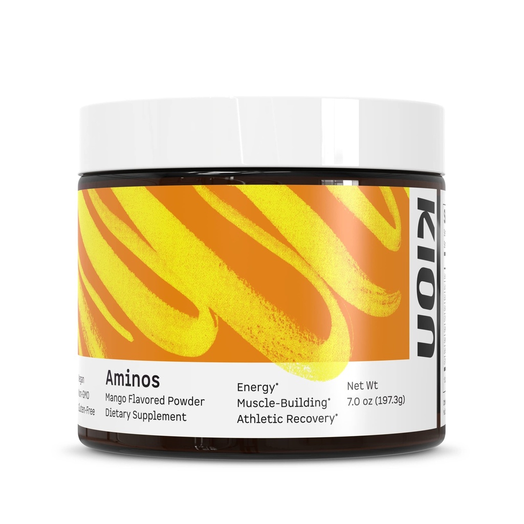 Kion Amino Asits Toz - Amino Asit Beslenme Supplements, Amino Enerji Caffeine, EAAs Amino Asits Toz, BCAA EAA - 30 Hizmet