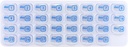 31 Gün Aylık Pill Box Organizer Planlayıcı Daily Rebble Drug Pods, Great Travel Medraj