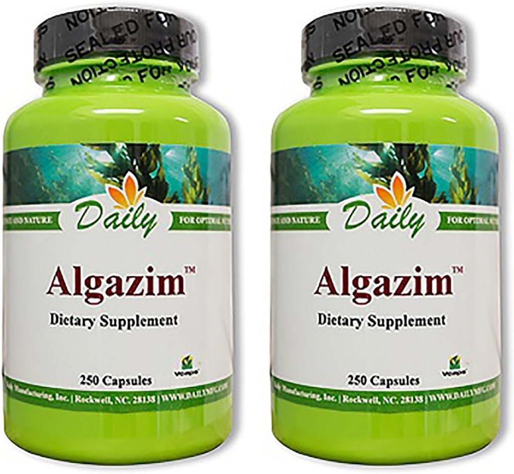 Günlük Üretim - Algazim |250 Capsules, 2 Pack