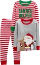 Απλές χαρές από την Carter's Baby 3-Piece Snug-fit Cotton Holiday Pajama Set