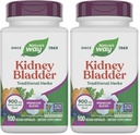 Nature's Way Kidney Bladder Premium Blend, Traditional Herbs Supplement, 900 mg per 2-Capsule Serving, Non-GMO Project Verified, Vegan, 100 Capsules (Packaging May Vary), (Pack of 2)