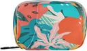 Naanle Cartoon Hawaii Floral Pill Box 7 Günlük Pill Case Bag Travel Pill Organizer Bag with Surface Portable Weekly Case Compact Boyut for Vitamin Supplement Sahibi