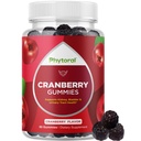 Φυτοσυλλογική επιπλέον δύναμη Cranberry Gummies για τις γυναίκες - Delicious Poent Supplement and Men Bladdder Kidney Urinary Tract Health Support Daily Vitamins (30 Services)