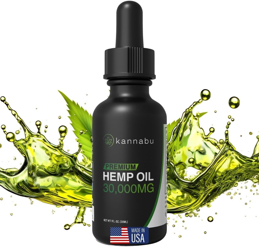 Premium Hemp Oil | Omega 3 6 9 Fatty Asits, Essential Amino Asits & Antioksis | Hemp Seeds | Vegan Gluten Free Kosher Non GMO (1 Fl Oz – Pack of 1)