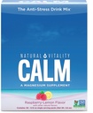 Doğal Vitality Calm, Magnezyum Citrate Supplement, Anti-Stress Drink Mix Toz, Gluten Free, Vegan, & Non-GMO, Raspberry Lemon, 0.12 oz, 30 Packets