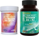 BioEmblem Βιταμίνη D3 K2 (5000IU και 200mcg) & Προβιοτικά για γυναίκες & άνδρες