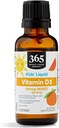 365 από το Whole Foods Market, Vitamin D-3 Liquid 400Iu Tangerine Flavor, 1 ουγγιά