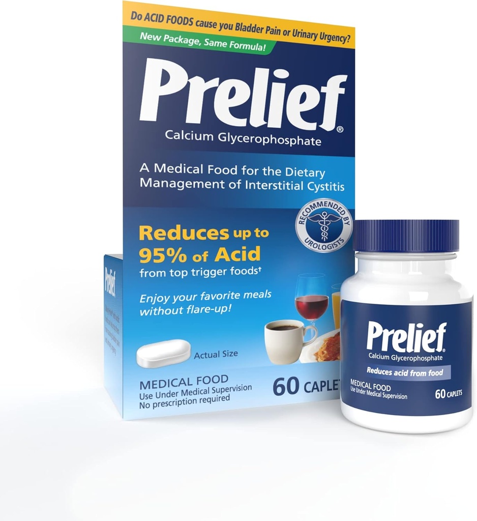 Prelief Acid Function Caplets Diyetary Supplement, 60 Count