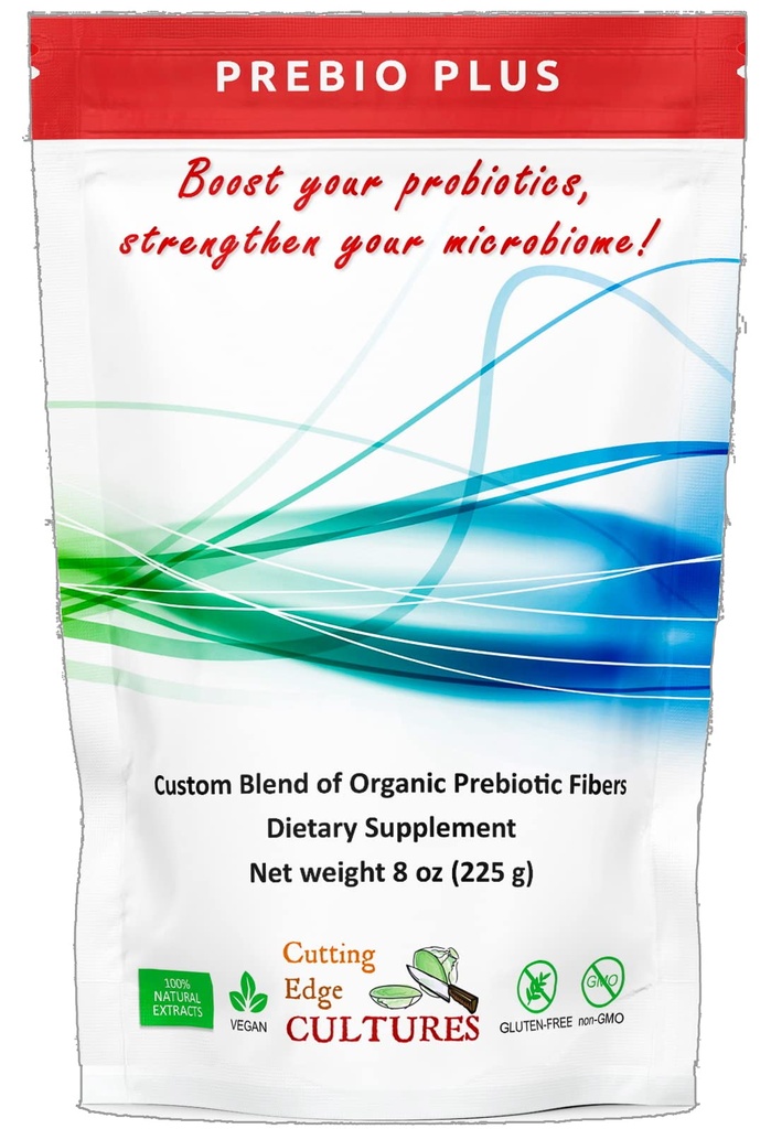 Kesme Edge Cultures Prebio Plus Prebiyotik Fiber Toz Organik Prebiyotik Fibers Diyeter Supplement 8 oz