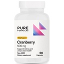 PureFormulas Cranberry 500 mg - Destekler Kidney ve Urinary Tract Health - Immune Protection and Cellular Health - Cranberry Pills for Women & Men - Non-GMO - 60 Capsules