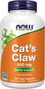 Şimdi Tamamlar, Cat's Claw 500 mg, Non-GMO Project TY, Herbal Supplement, 250 Kont (kahkamet)