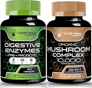 ΒΕΛΤΙΩΣΗ LABSRX Digestive Enzymes Κάψουλες 