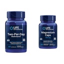 Life Extension Two-Per-Day Multivitamin with Vitamins C&D and Capsules 500 mg for Heart, Brain, Bone, Cellular Health