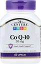 21. Yüzyıl Co Q10 30 mg Capsules, 45 Kont (21341)