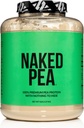 NAKED Pea - Kuzey Amerika Çiftleri'nden 5LB 100% Pea Protein Toz - Unflavored Vegan Pea proteini - Plant Protein Toz, Digest - 76 Hizmetler