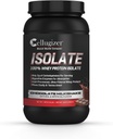 % 100 Whey Isolate 2lb, Chocolate I 25g protein, Fast Digesting I 0g Sugar, Low Carb