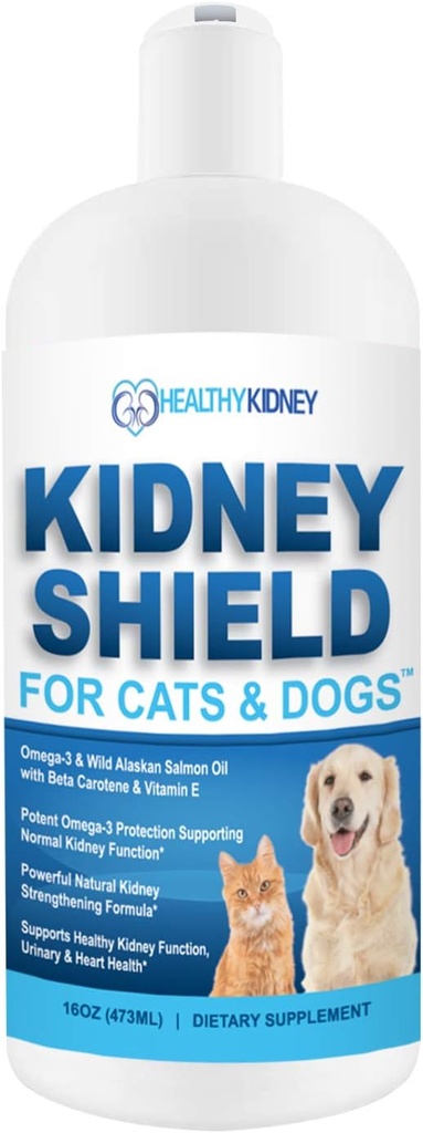 Dog and Cat Kidney Support, Canine Feline Renal Health Support Supplement For Normal Kidney Function, Kretinine, Detox, Urinary Track Cleansing, Best Kidney Things, Find Pets Alive an Kidney Health Support