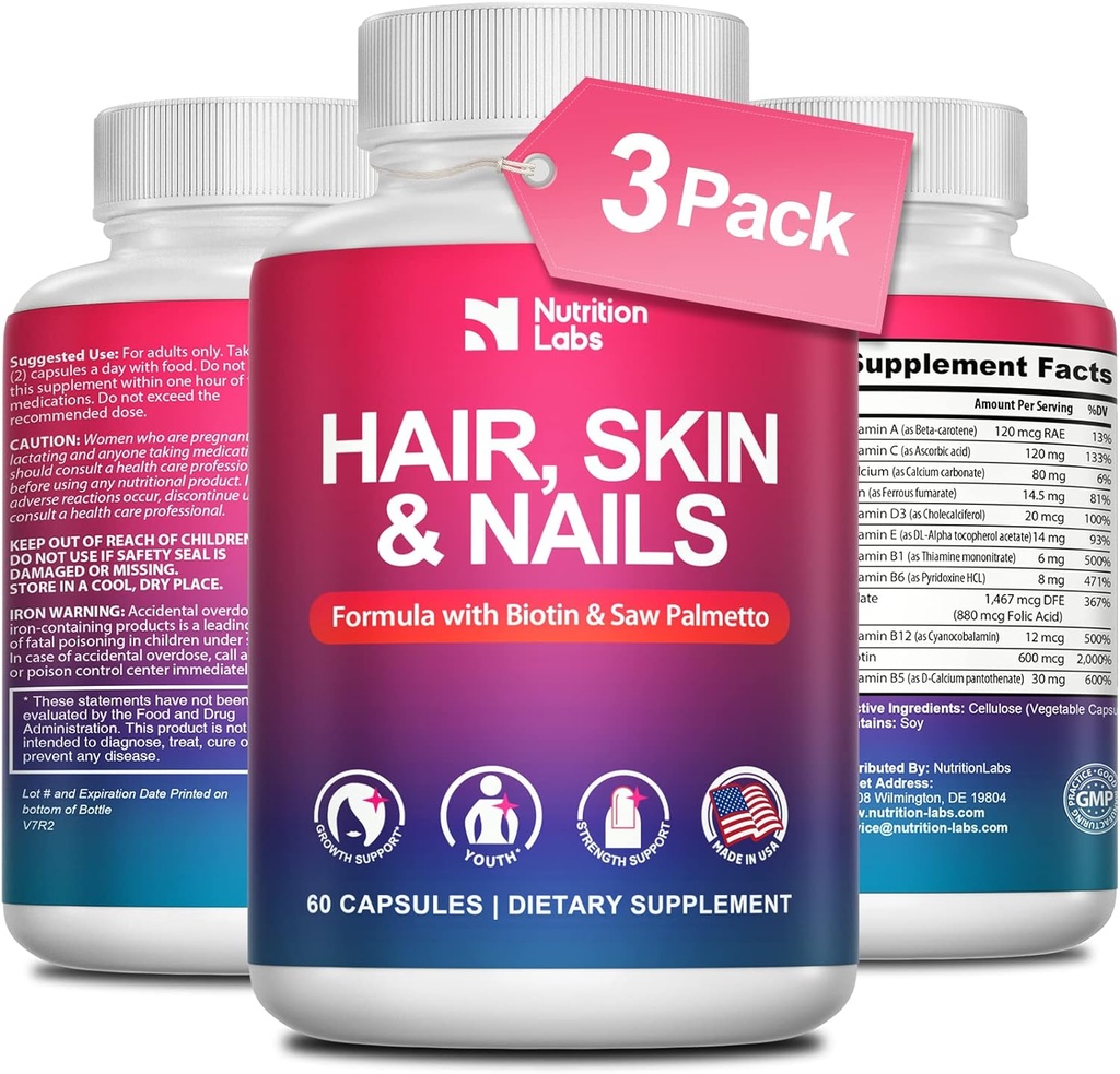 Saç Cilt ve Nails Kadınlar için BeslenmeLabs