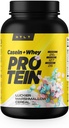 Casein + Whey Protein by HTLT | Whey & Casein Protein Shake Powder | Slow-Release Whey & Casein Protein for Sustained Energy | Casein Protein Powder for Baked Treats, Luckier Marshmallow Cereal