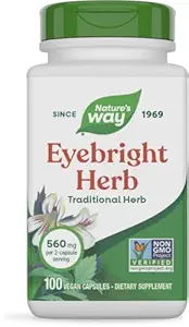Natures Way Eyebright Herb Vegetarian Capsule, 100 ctt