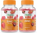 Lifeable çinko 25 mg Kids + çinko Kids, Gummies Sche - Great Tasting, Vitamin Supplement, Gluten Free, GMO Free, Chewable Gummy Gummy