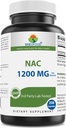 Brieofood NAC Supplement N-Acetyl Cysteine 250 Capsules - Immune Support Supplement