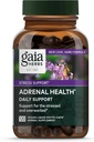 Gaia Herbs Adrenal Health Daily Support - Herbal Supplement with Ashwagandha, Holy Basil & Schisandra - Help Maintain Healthy Energy & Stress Levels* - 120 Vegan Liquid Phyto-Capsules (120-Day Supply)