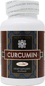 Curcumin, LongvidaTM tarafından Nutrivene (500 mg, 60 Capsules)