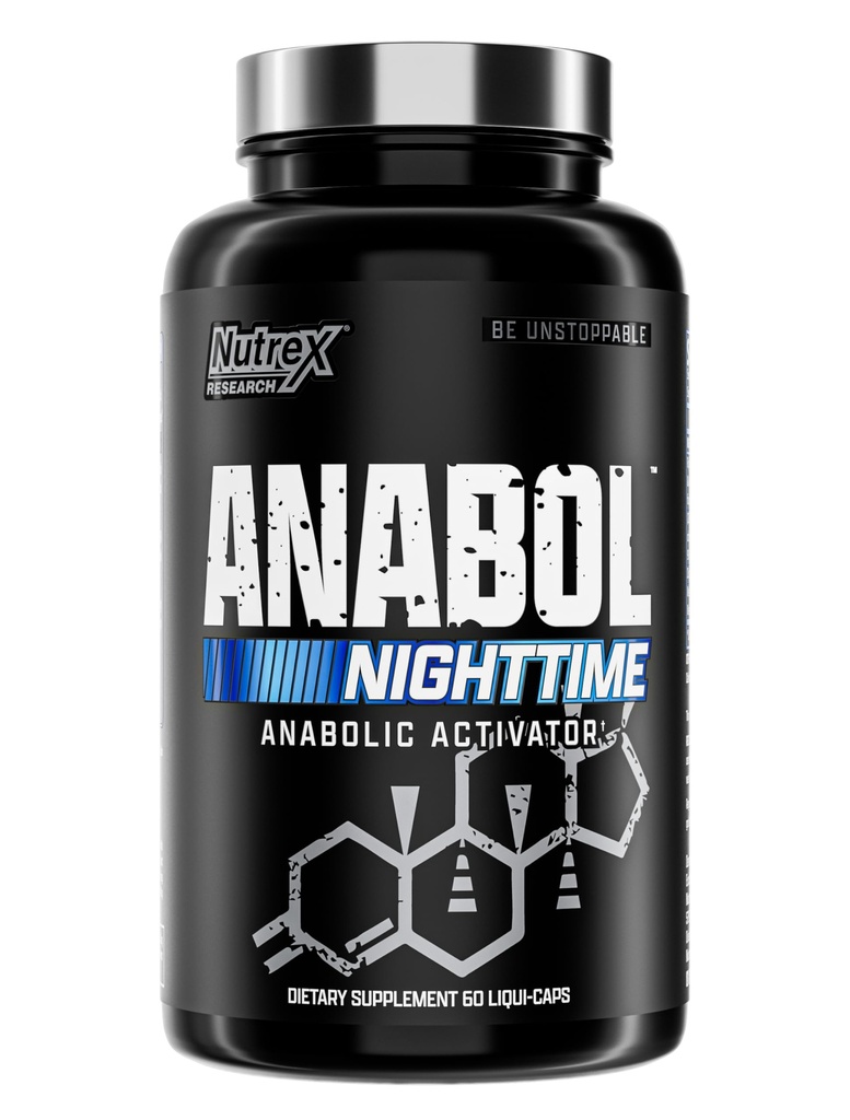 Anabol PM Nighttime Muscle Builder & Sleep Aid | Boy Muscle Building Supplement | Klinik Araştırmalı RIPFACTOR, Epicatechin & More | Post Workout Muscle Recovery & Strength – 60 Pills